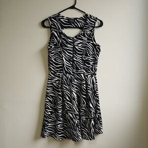 Zebra print New Woman Design dress